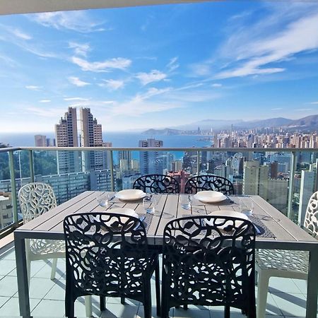 Skyline 18 Terraza Privada Con Impresionantes Vistas Al Mar Apartment Benidorm Exterior foto